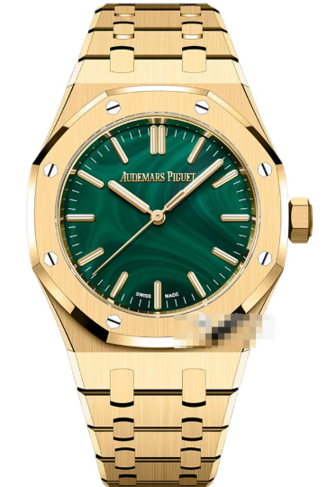 オーデマピゲ15553BA.OO.1356BA.04、黄金の鎧を纏う八角形の進化論